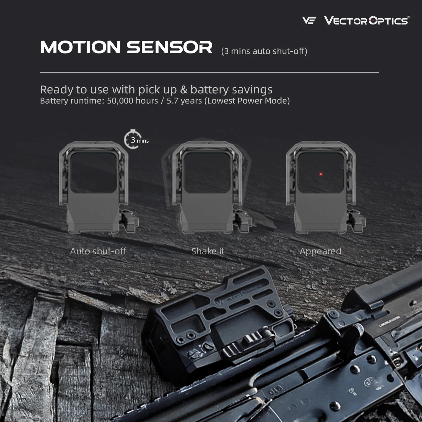 Vector Optics Frenzy Plus Red Dot Sight Multi Reticle