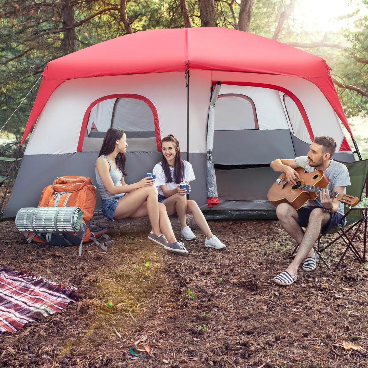 Pro Gear Sporting Goods Camping Tent Polyester Shelter
