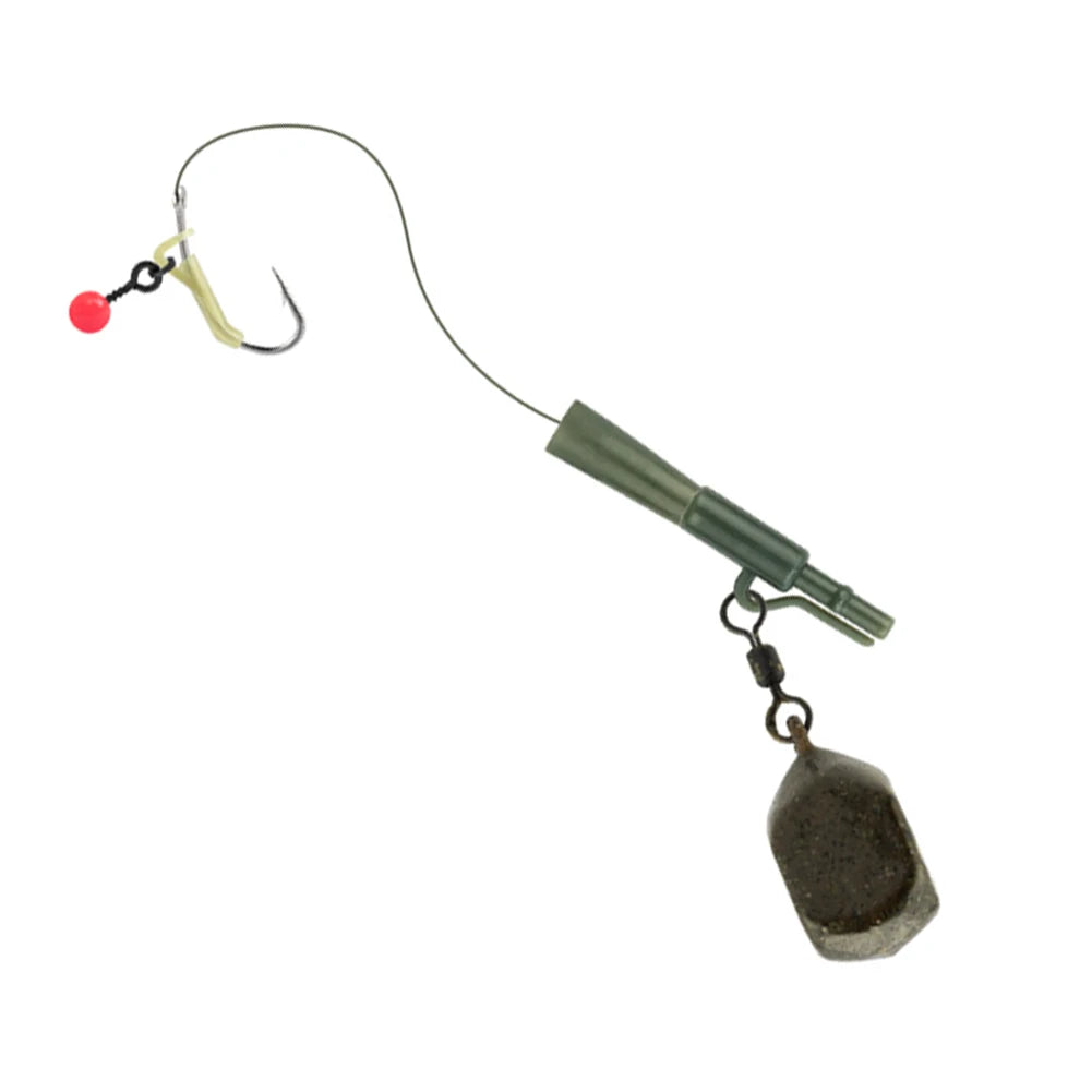 Carp Fishing Terminal Rig Accessories Set Clips Swivels