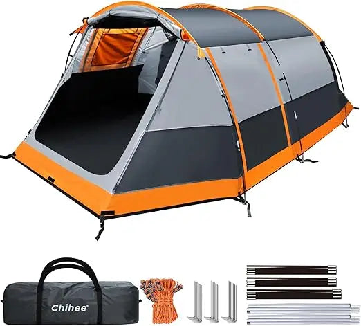 Pro Gear Sporting Goods Tunnel Tent 4 Person Family Shelter