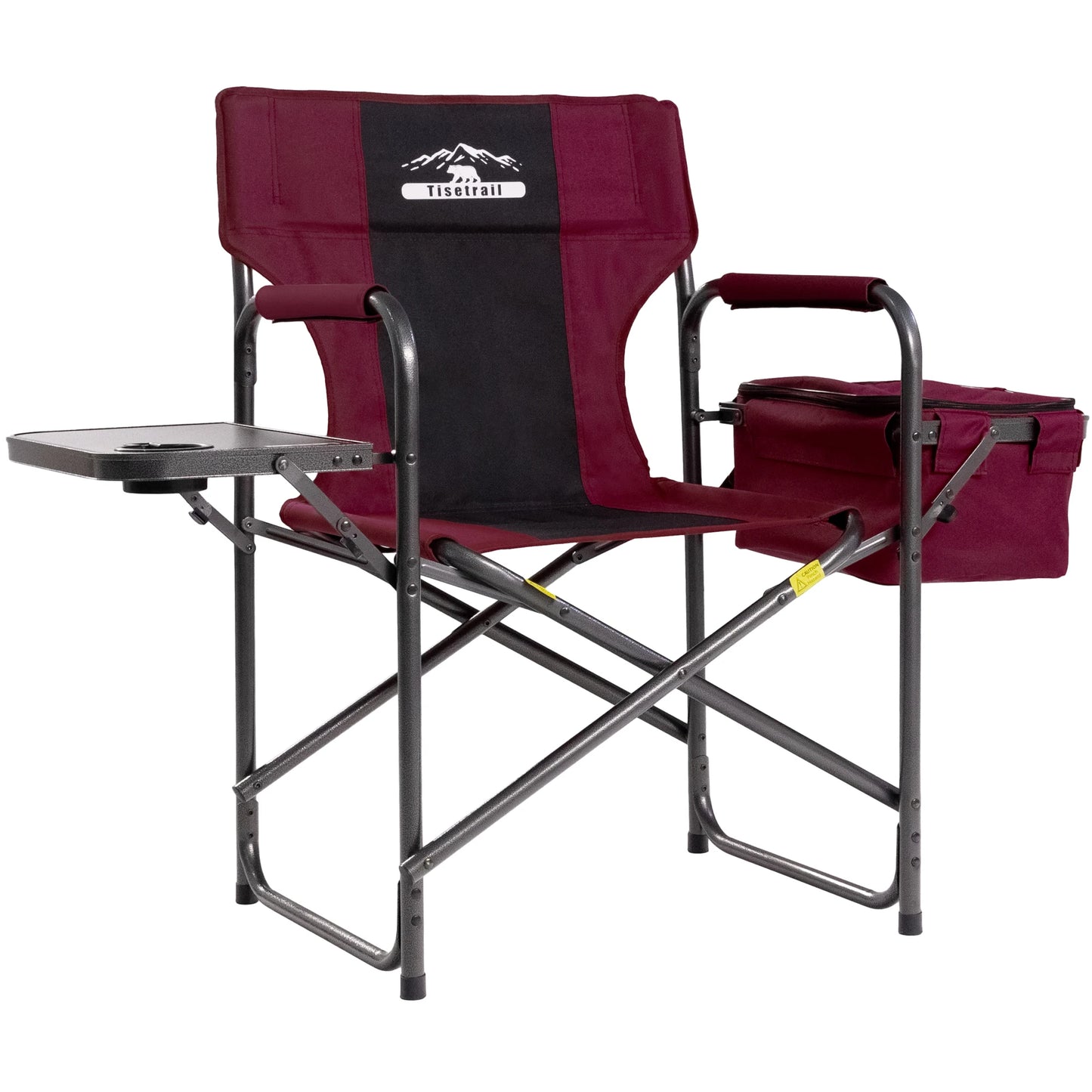 Tisetrail Director Camping Chair With Cooler Bag And Tray