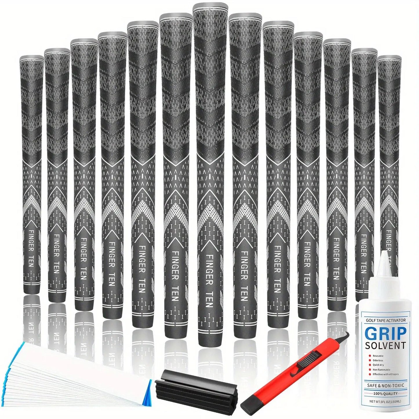 Pro Gear Sporting Goods Golf Club Grips Corded Rubber Kits