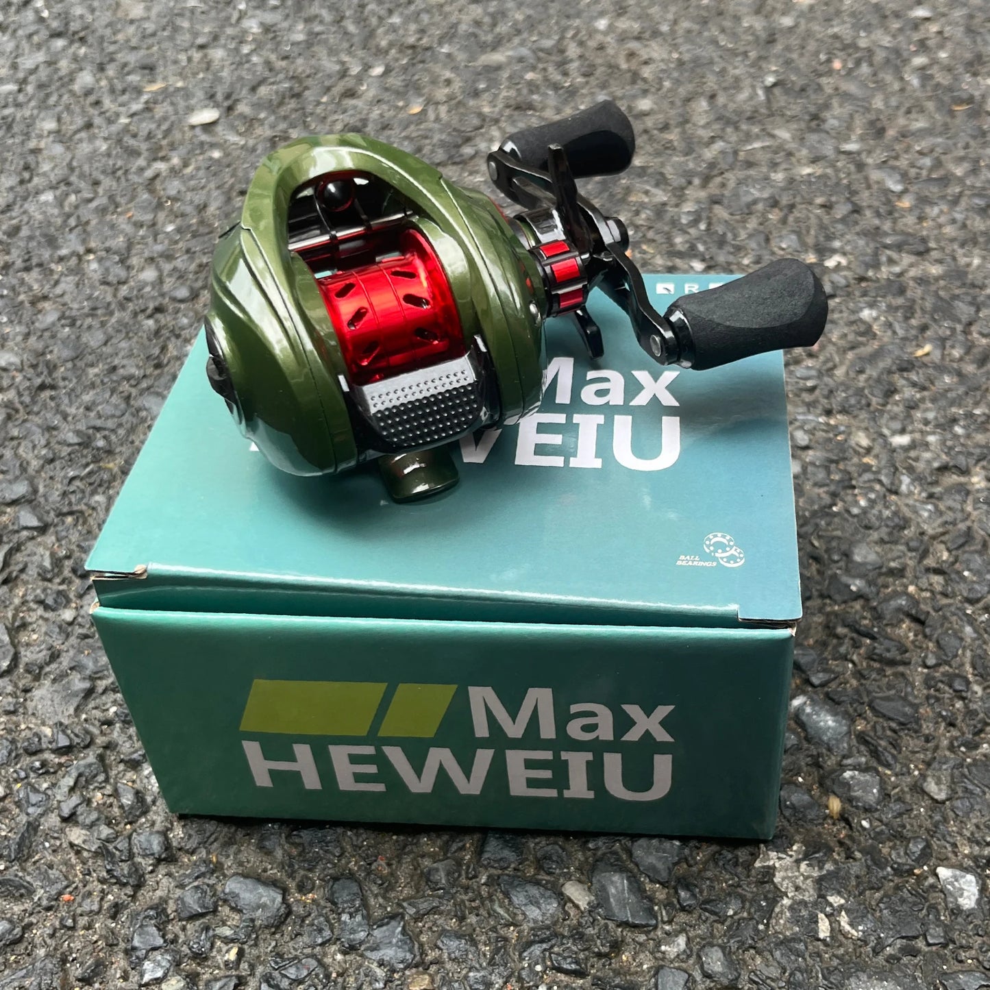 HEWEIU Baitcasting Fishing Reel For Saltwater And Freshwater