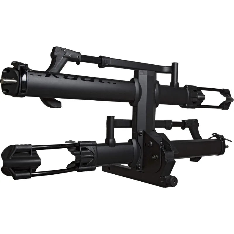 YTYIN Hitch Mounted Two Bike Rack All Metal Carrier