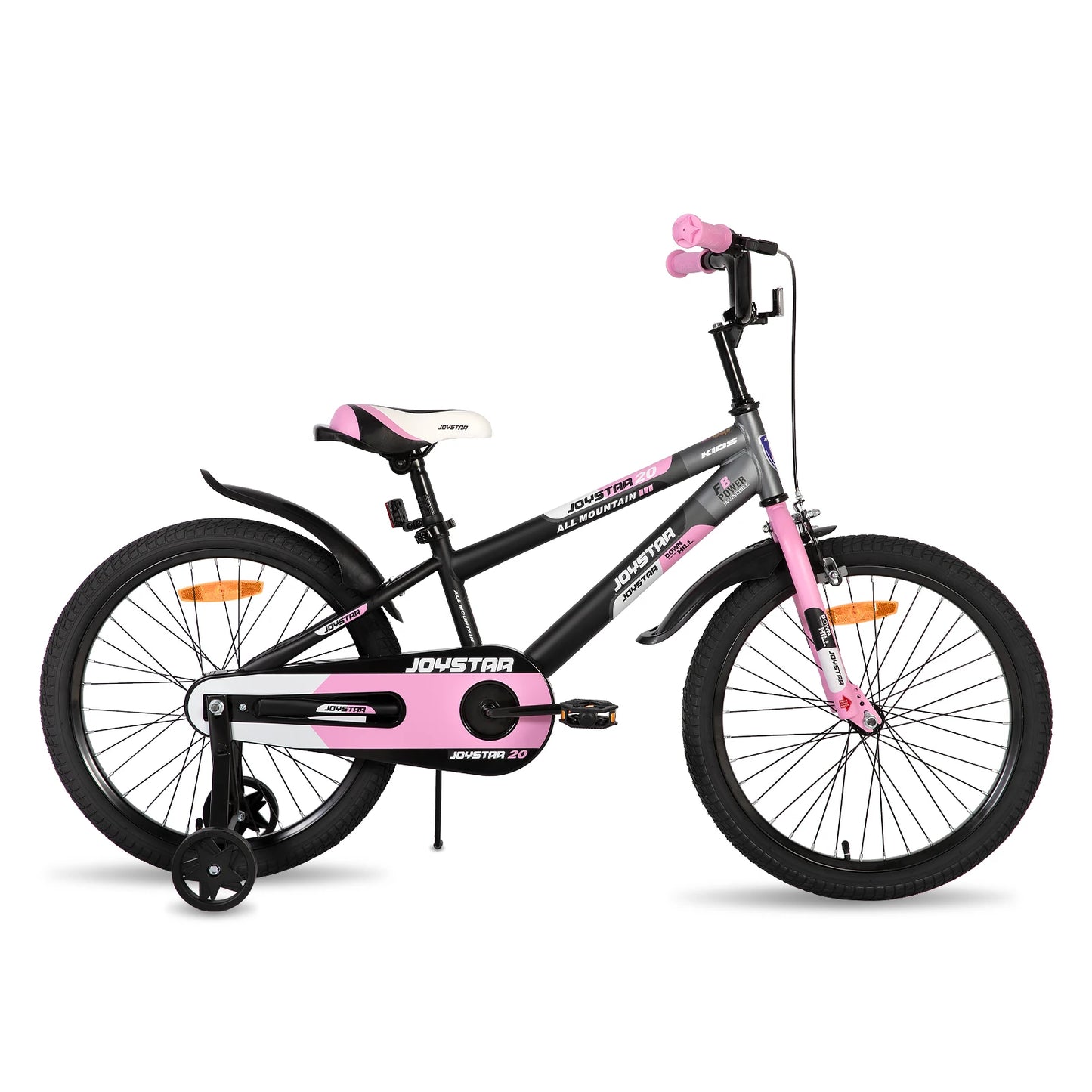 JOYSTAR Kids Bike For Ages Three To Ten With Training Wheels Easy To Install For Boys And Girls