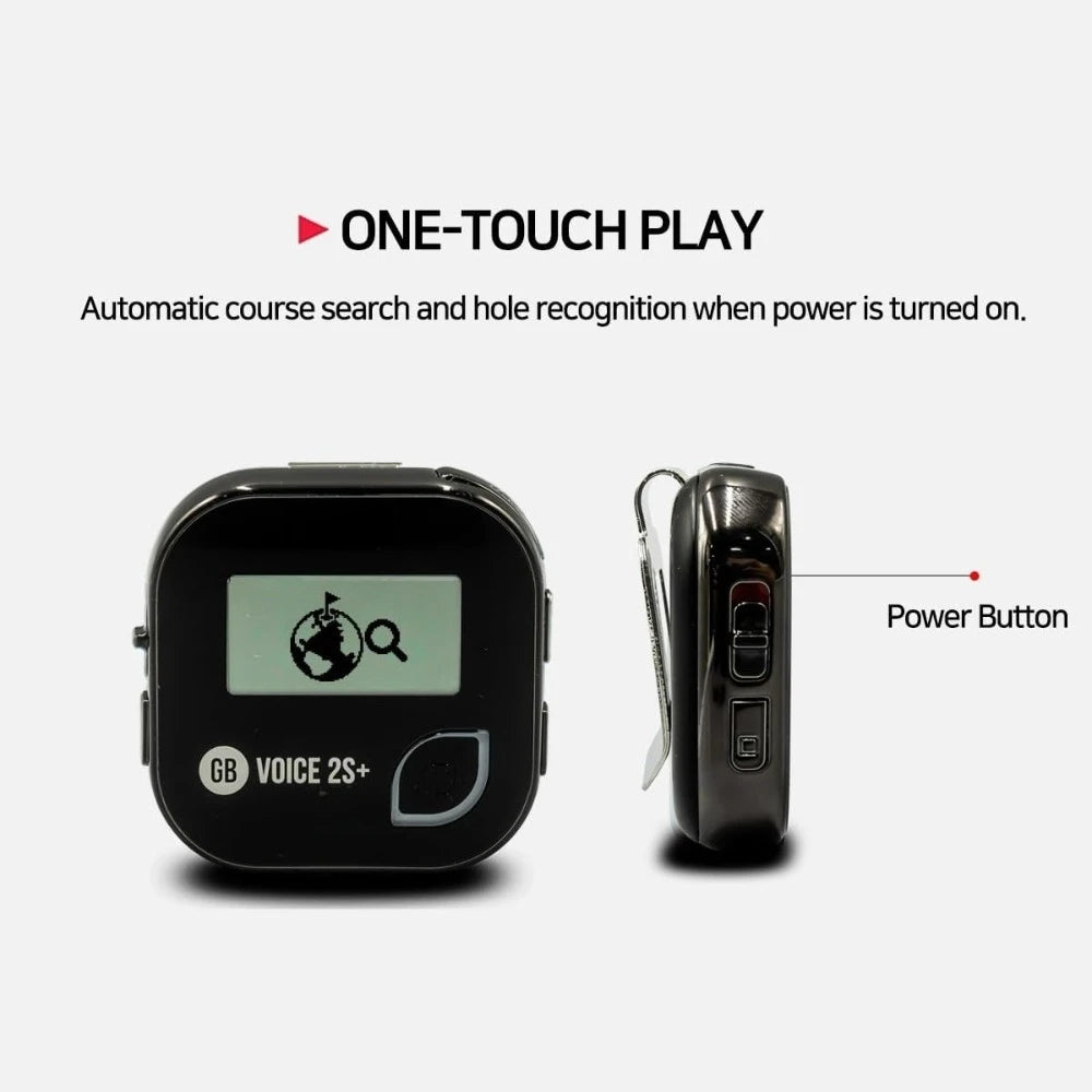 Hign-concerned Golf GPS Voice 2S Rangefinder With Clip Hat