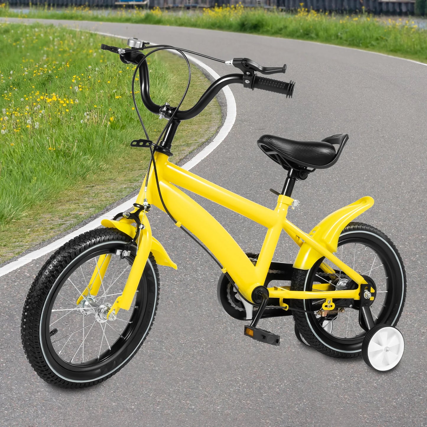 Fork Unisex Kids Bike Carbon Steel Frame