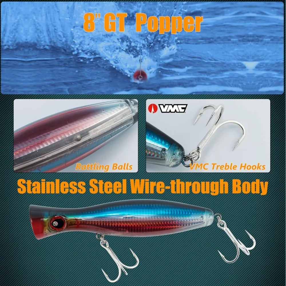 Hign Concerned Surf Rod And Reel Combo Saltwater Kit