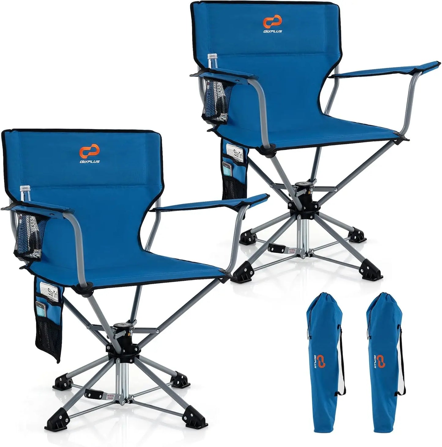 Angduo Swivel Hunting Chair Cup Holder 360 Folding Blind