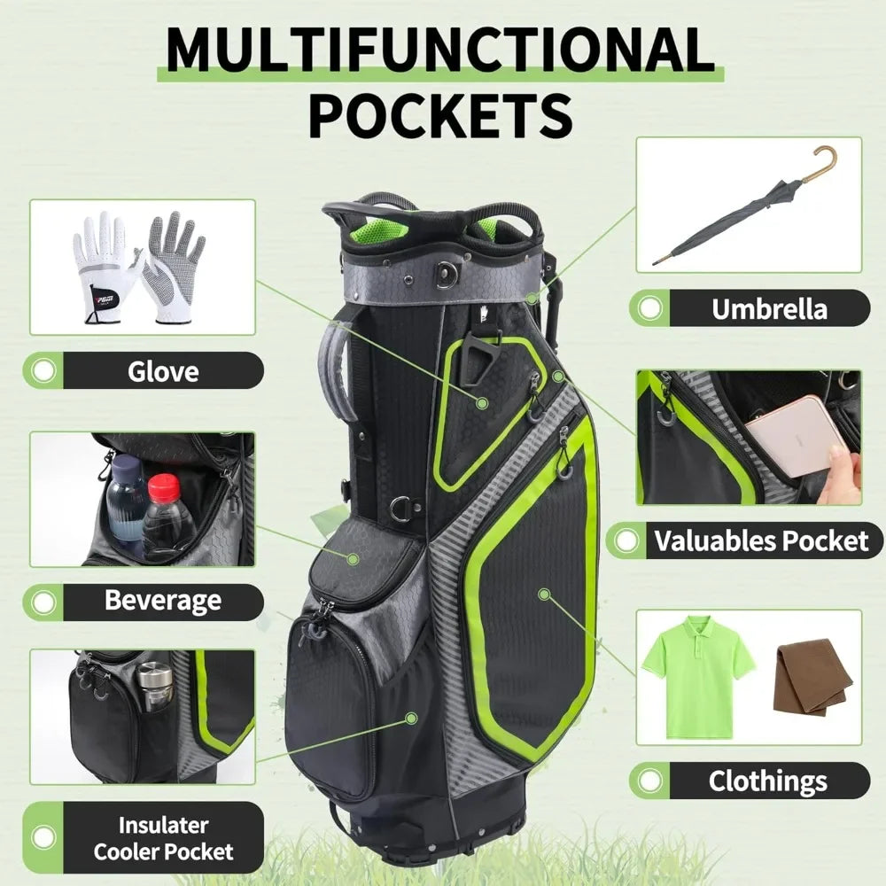 Pro Gear Sporting Goods 14 Way Golf Stand Bag Dividers