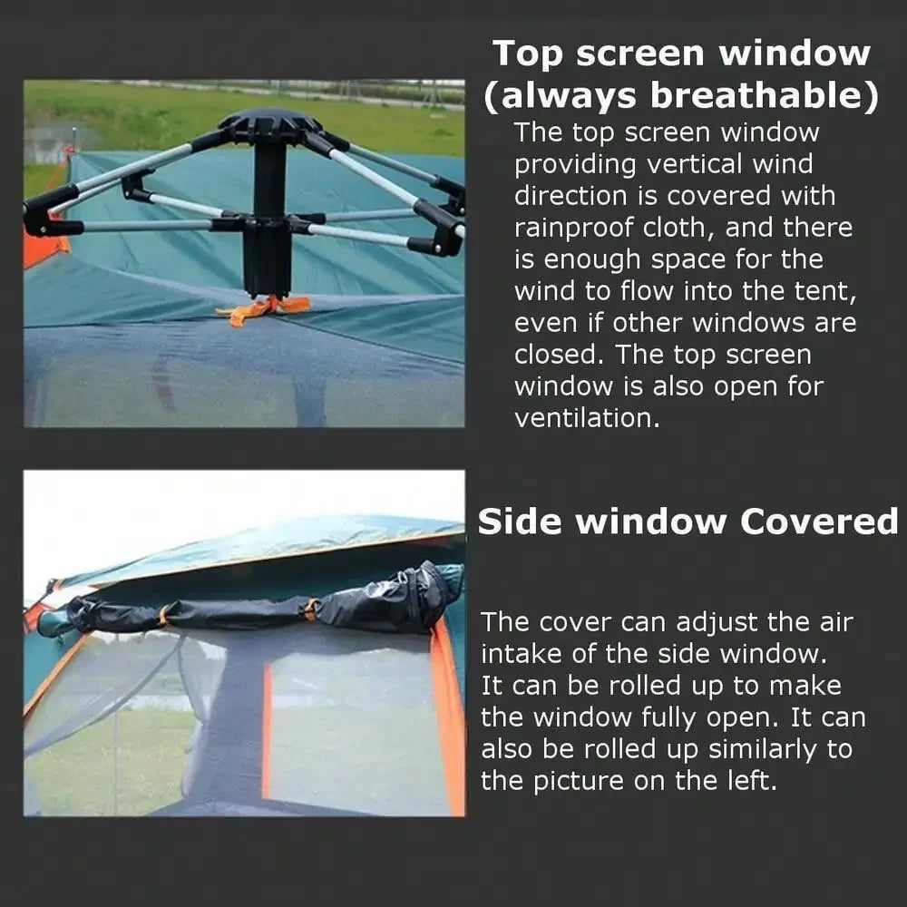 Pro Gear Camping Tent Three To Four Person Automatic Pop Up