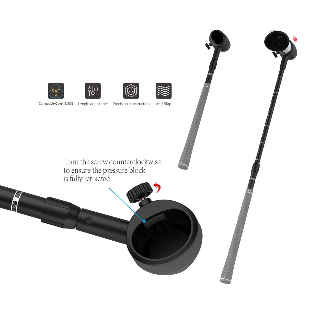 Pro Gear Sporting Goods VR Golf Club For Meta Quest