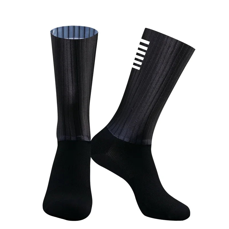 CN Guangdong Silicone Aero Cycling Socks for Men