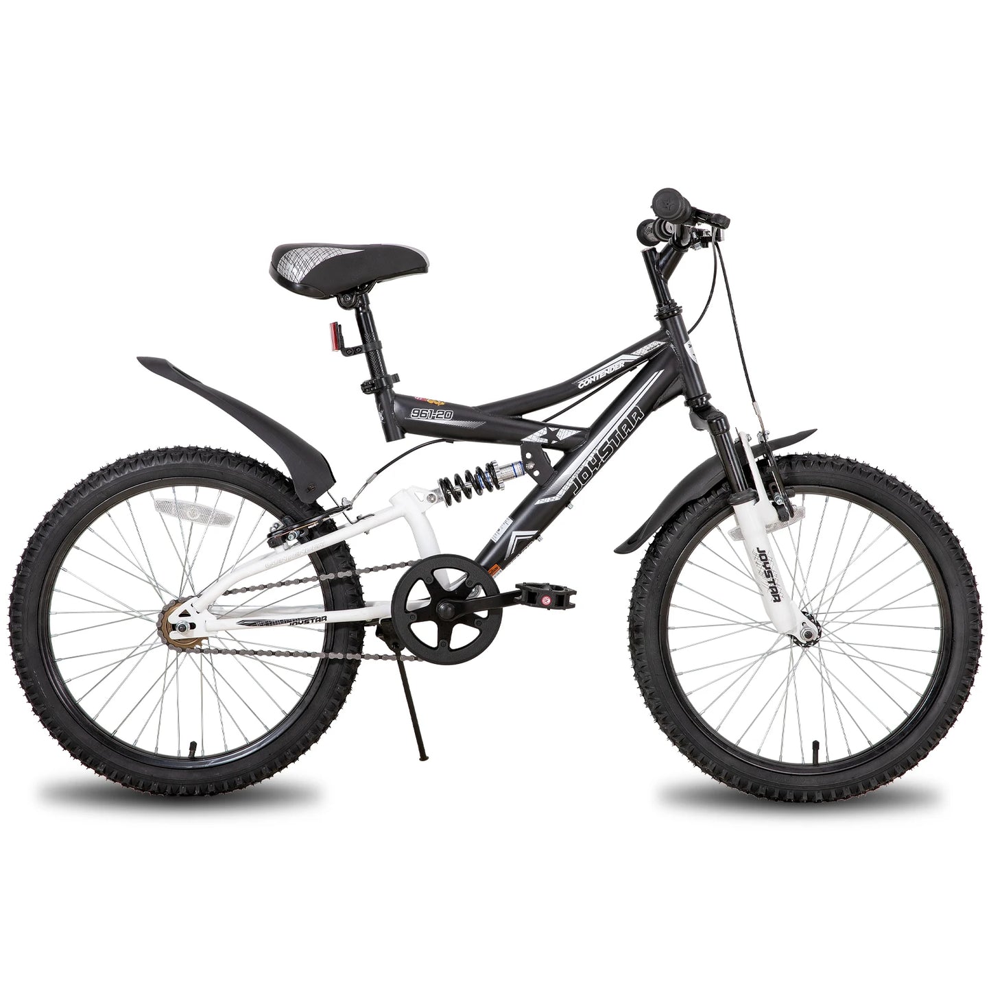 Joystar Kids Mountain Bike Ages 6-15 With Dual Suspension Kickstand