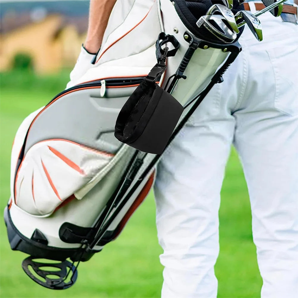 Mojoyce Portable Golf Club And Ball Cleaning Bag With Clip