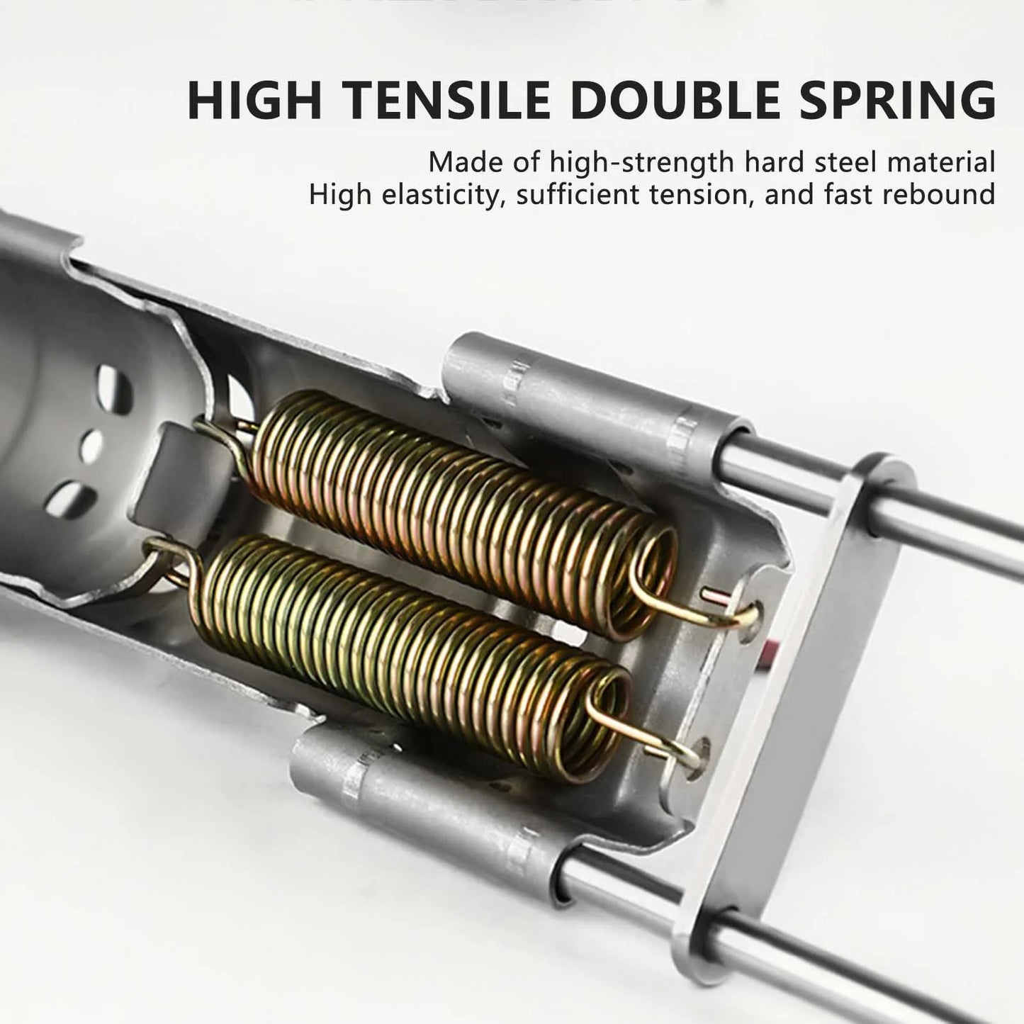 Stainless Steel Automatic Spring Rod Holder