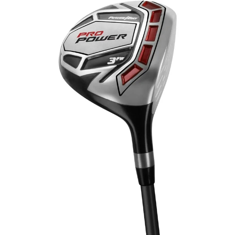 Powerbilt Pro Complete Golf Set For Men With Stand Bag