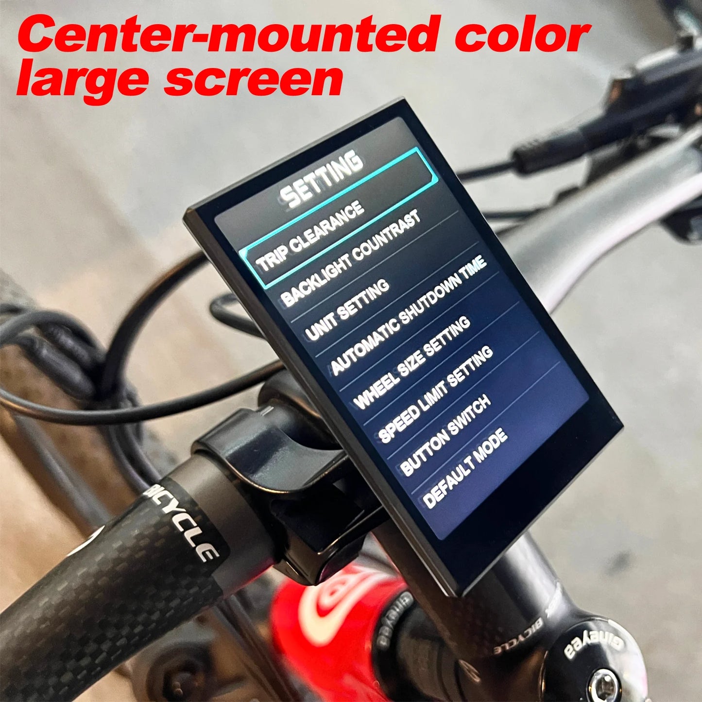 Bafang K5351 Electric Bike Color Led Display For Mid Drive