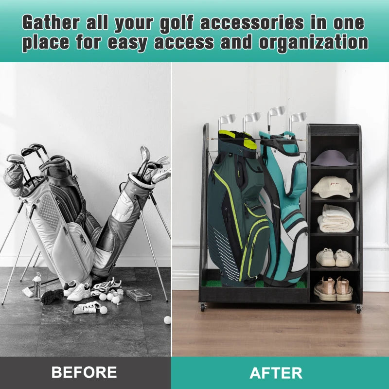 Pro Gear Sporting Goods Golf Bag Organizer for Garage
