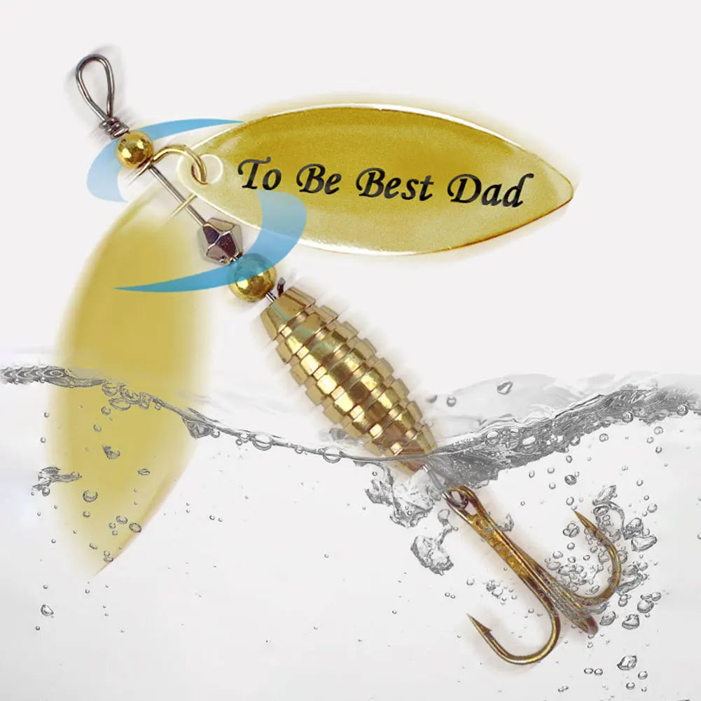 APWIKOGER Metal Spoon Spinner Fishing Lures Crankbaits Kit