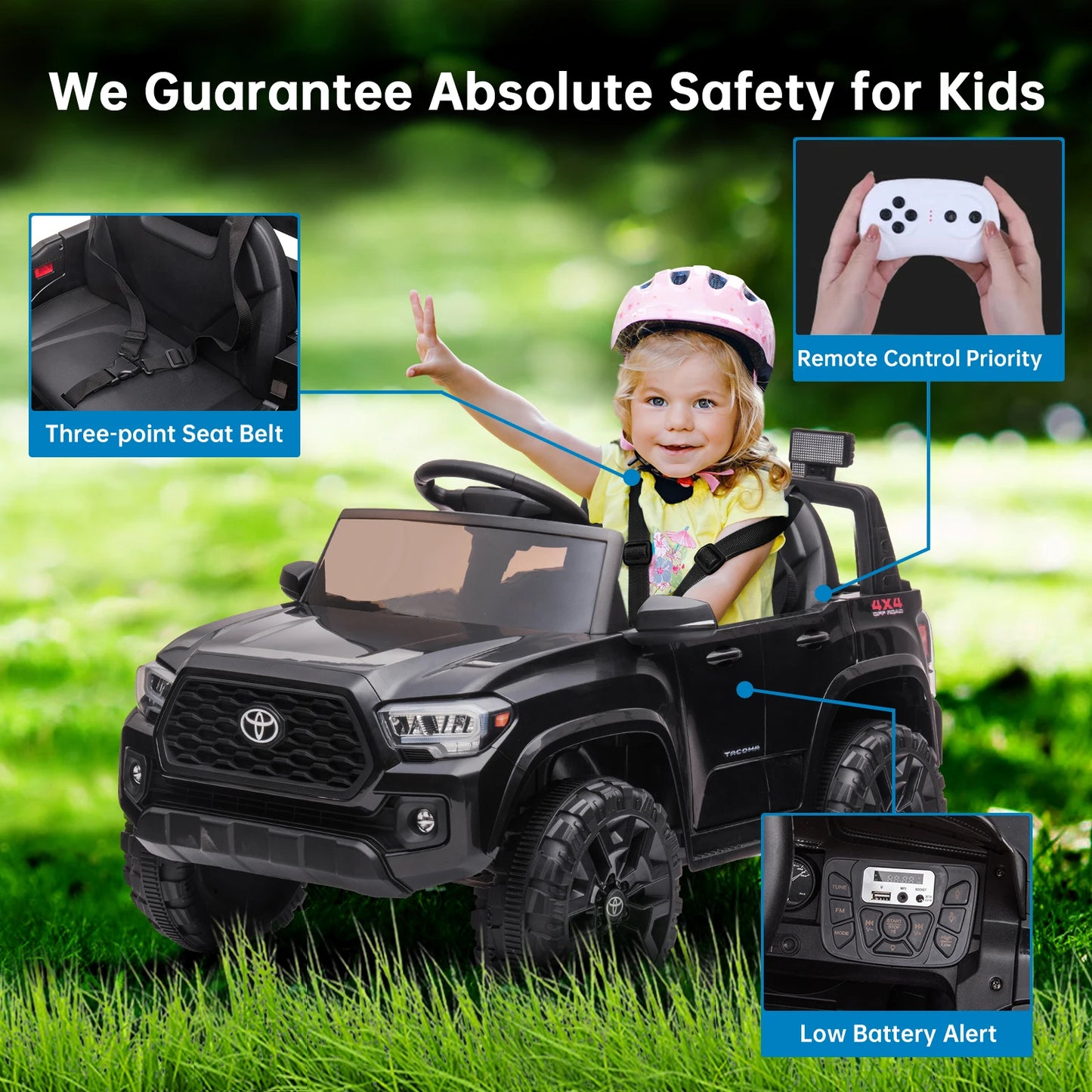Electronic 12V Kids Electric Ride Car With Remote Control