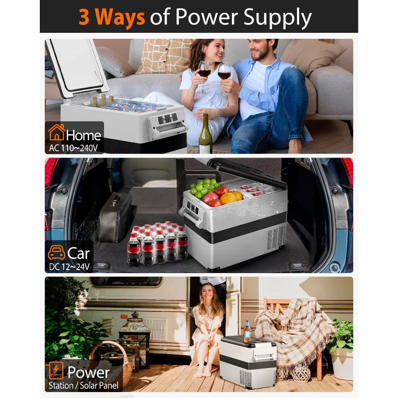 Pro Gear Sporting Goods Car Fridge 12 Volt Refrigerator