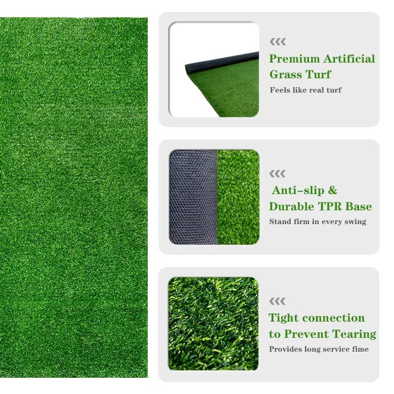 Hign-concerned Golf Hitting Mat Artificial Turf Training