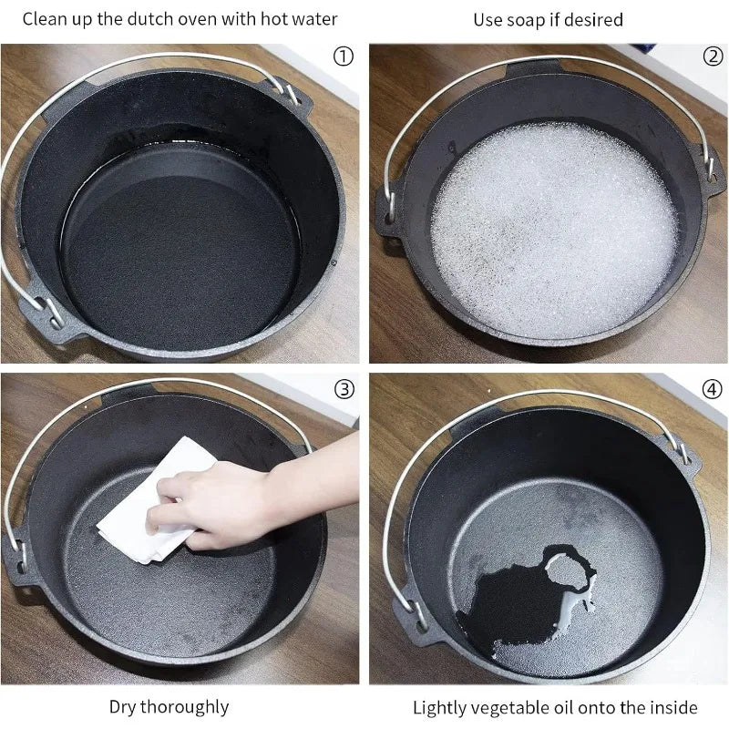 Cast Iron Dutch Oven With Lid Lifter