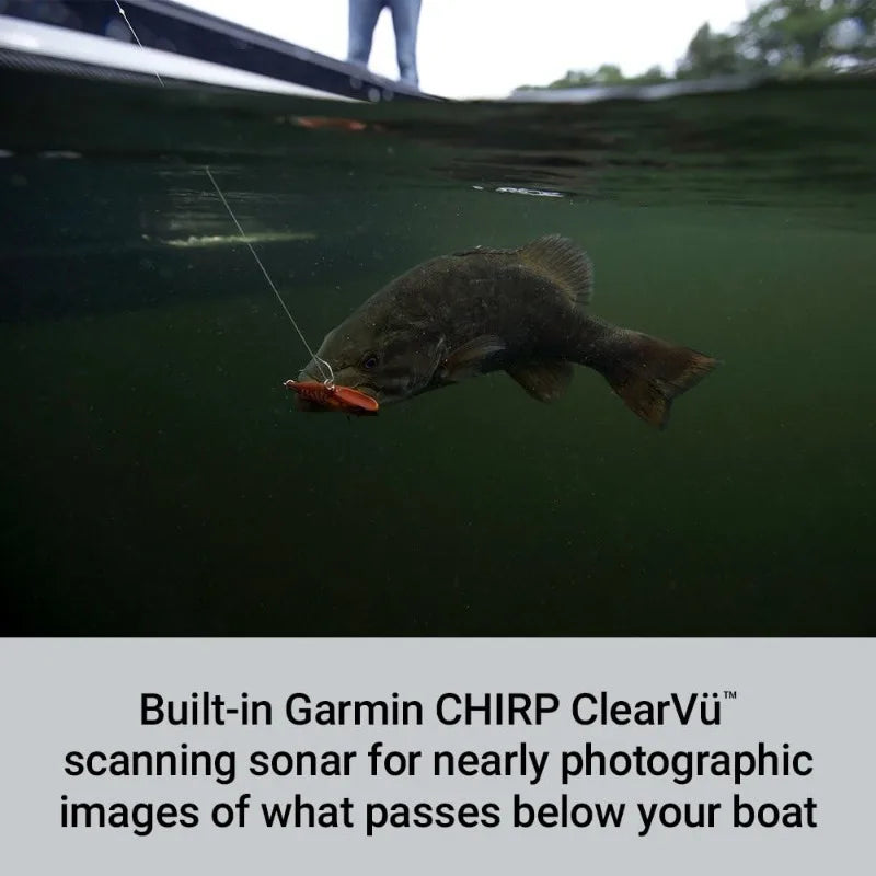 YTYINH Garmin CHIRP Fishfinder With Transducer Quickdraw