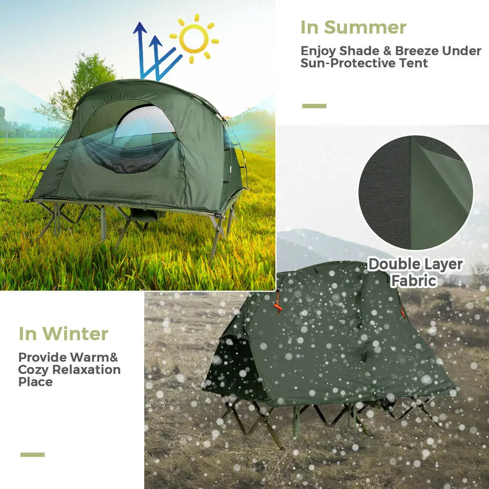 Pro Gear Sporting Goods Aluminum Tent Cot With Cover