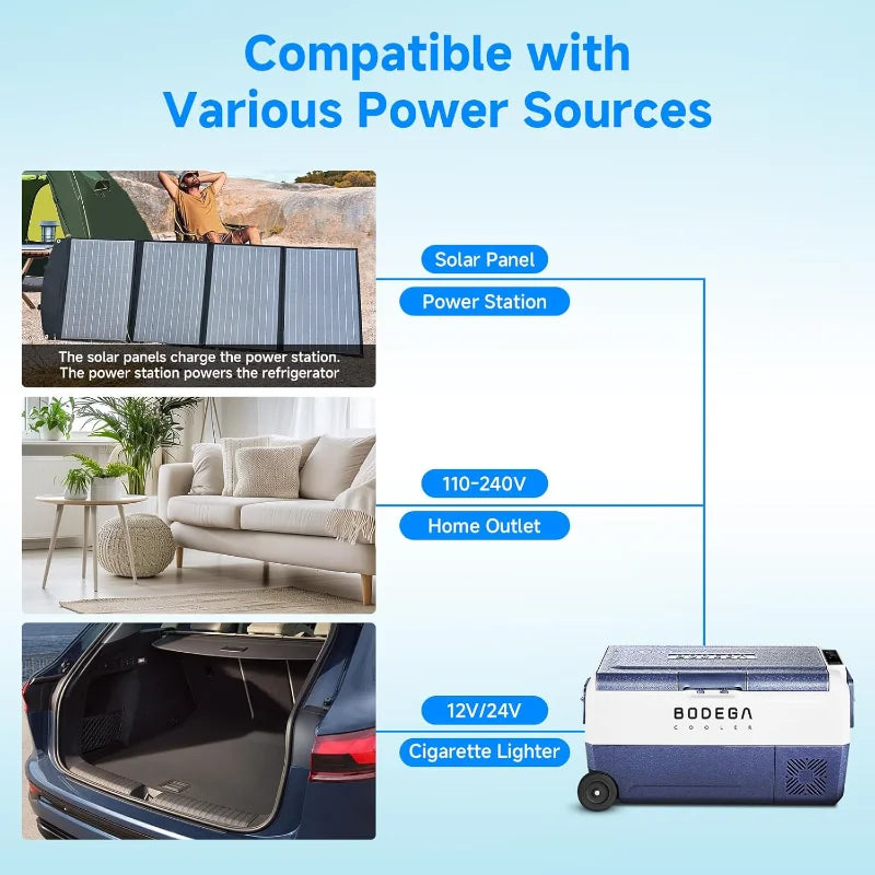 Pro Gear BODEGACOOLER Dual Zone 12V Car Refrigerator APP