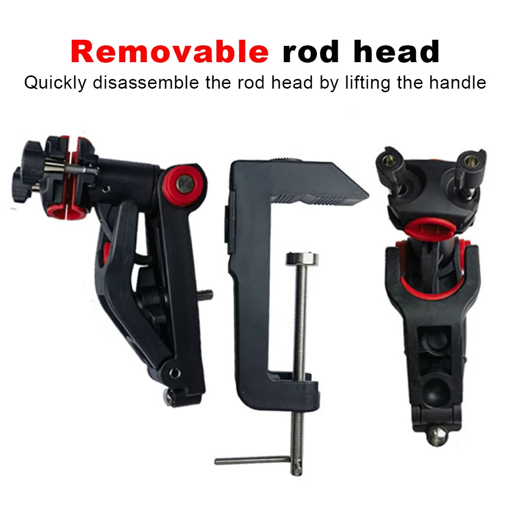 360 Degree Adjustable Portable Fishing Rod Holder For Kayak