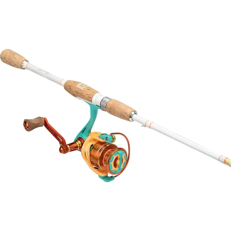 YTYINH Krazy Spinning Combo Premium Cork Grip Reel Fishing