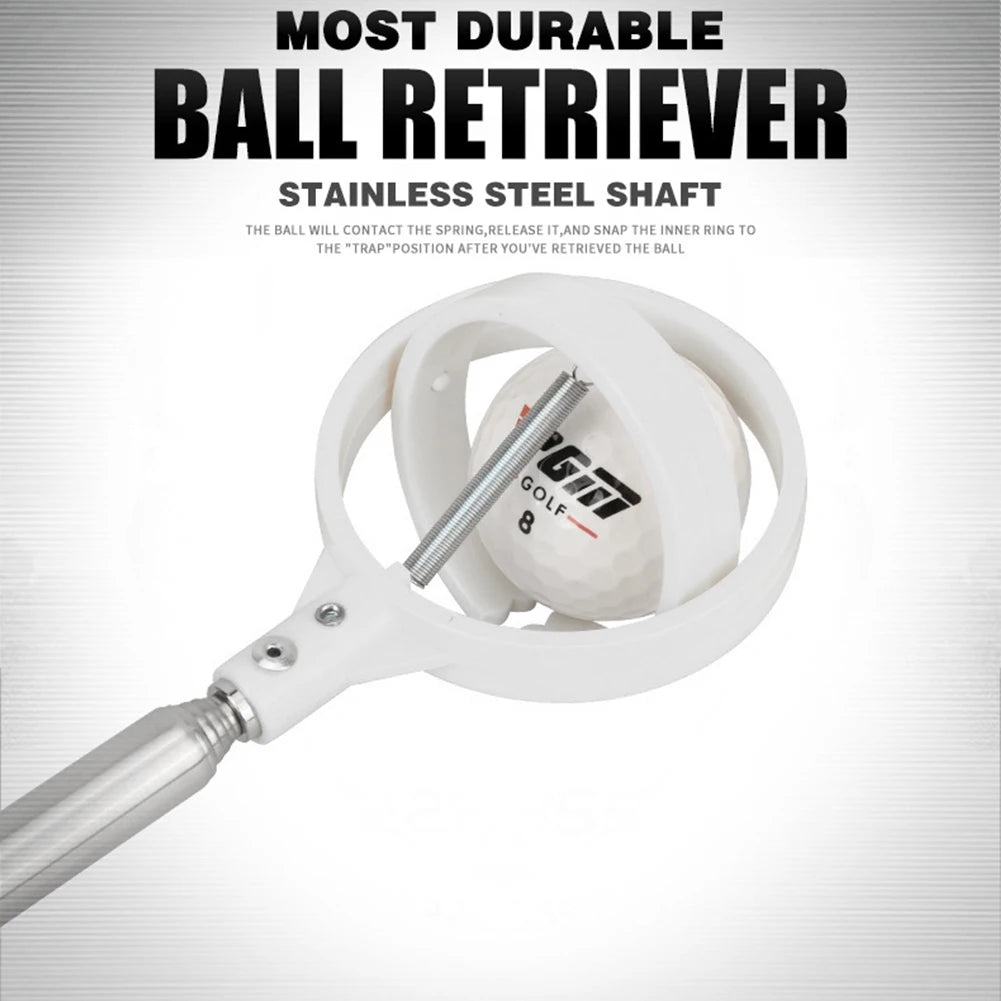 Golf Ball Pick Up Tool Telescopic Retriever Waterproof