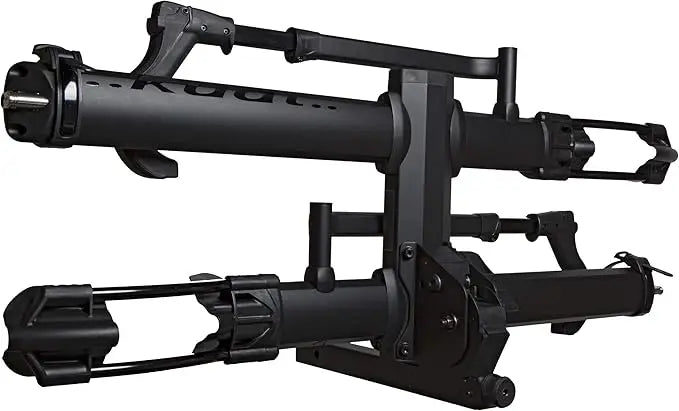 YTYIN Hitch Mounted Two Bike Rack All Metal Carrier