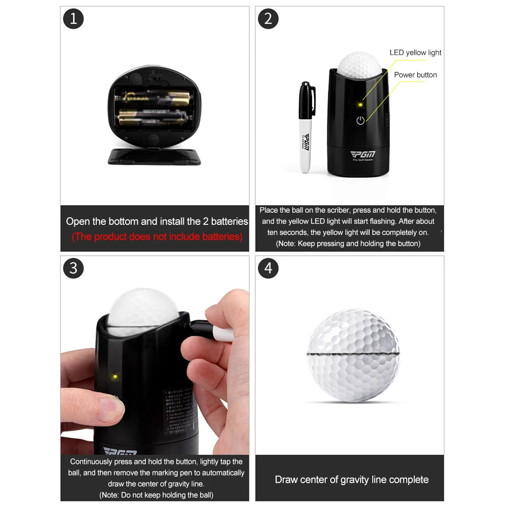 PGM Electric Golf Scriber Ball Spot Marker Training Aid