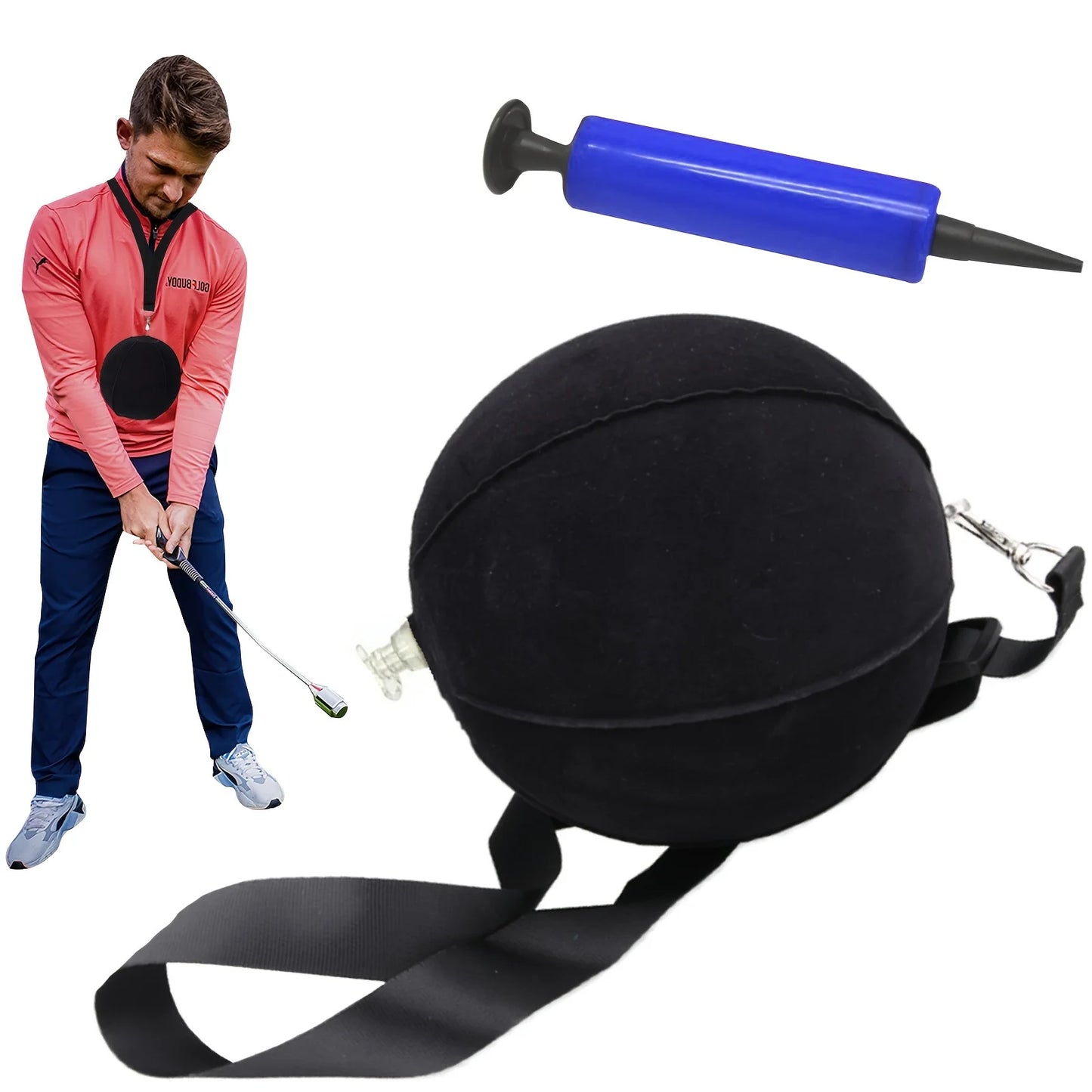 Hign-concerned Golf Smart Ball Training Aid Air Pump