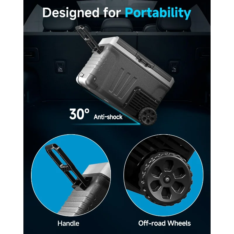 Pro Gear Sporting Goods Portable Car Fridge 12V DC 24V