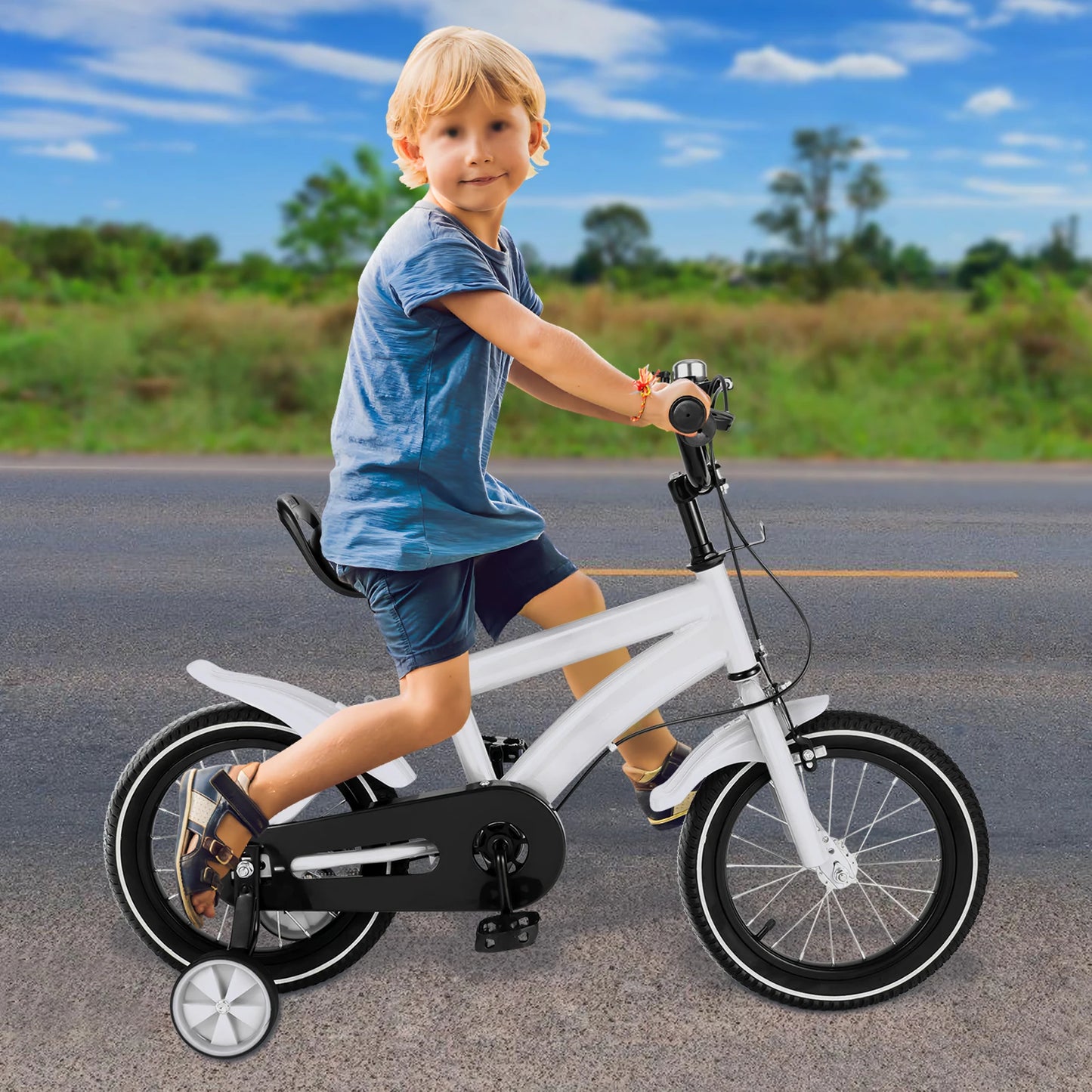 Fork Unisex Kids Bike Carbon Steel Frame