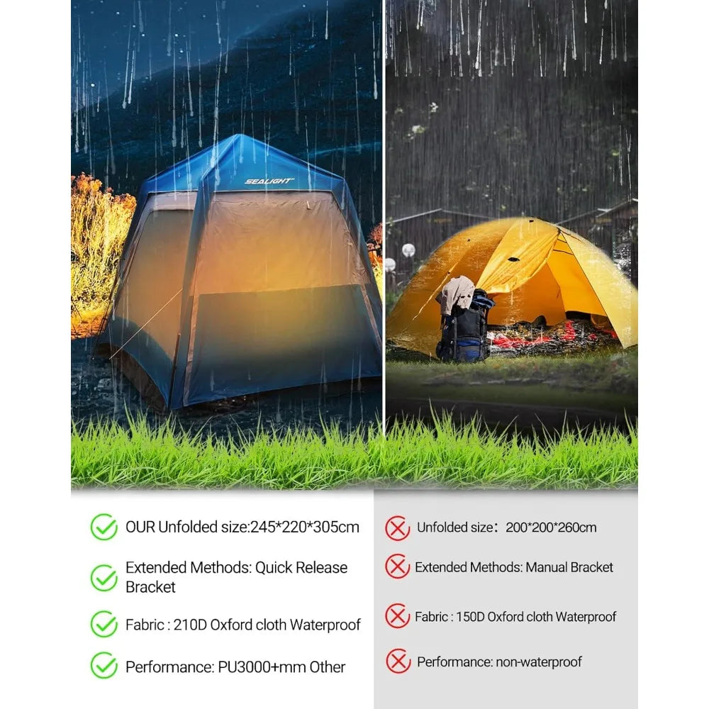 Pro Gear Sporting Goods SUV Tent For Family Camping