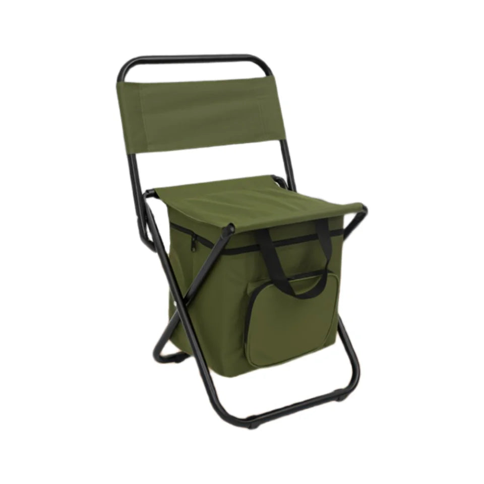 Fundango Foldable Fishing Chair With Backrest Lightweight