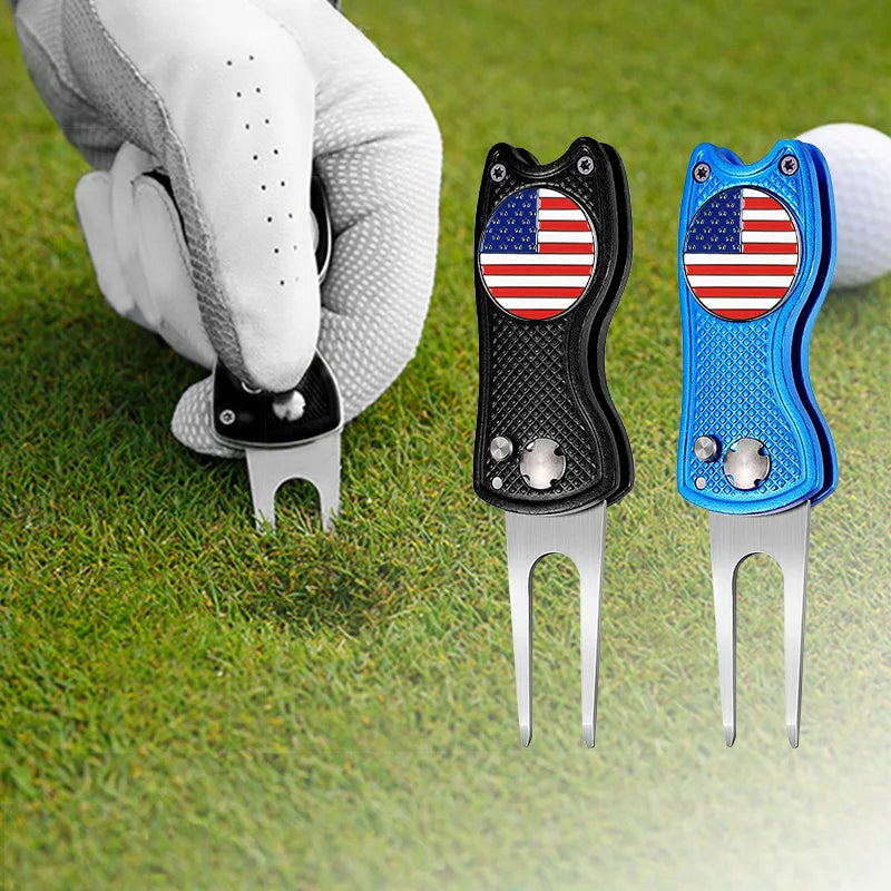 Hign-concerned Golf Divot Tool and Ball Marker Switchblade
