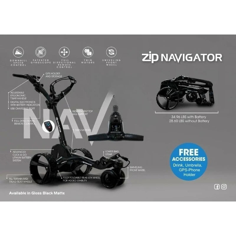 Hignconcerned Zip Navigator Electric Golf Cart Remote