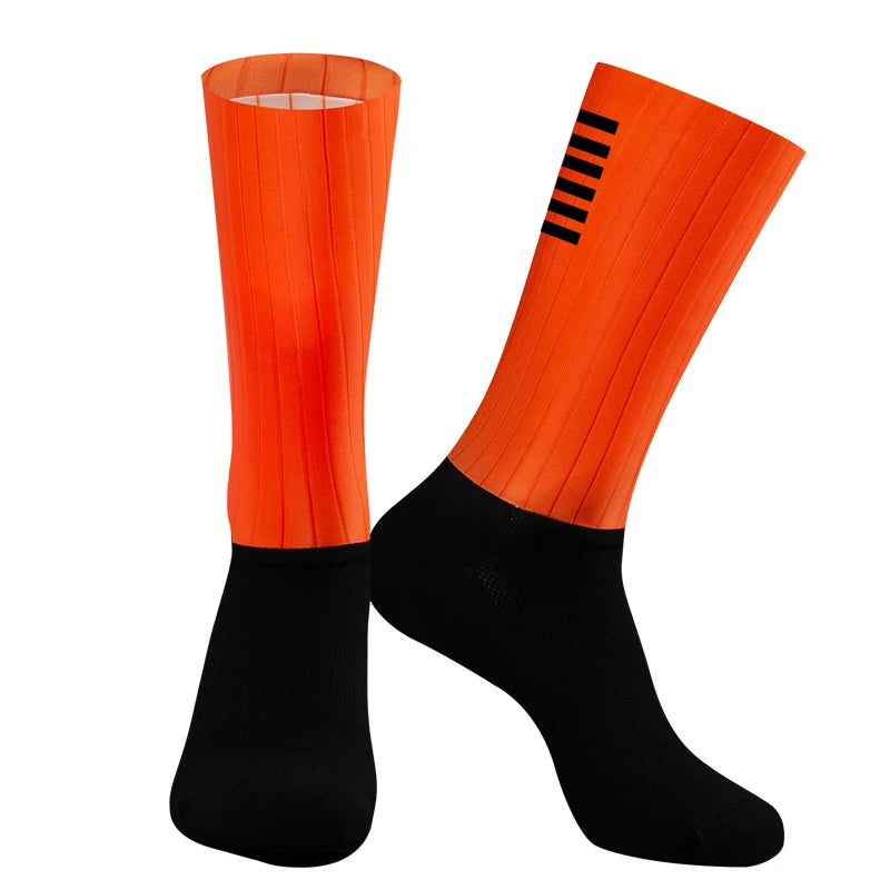 CN Guangdong Silicone Aero Cycling Socks for Men