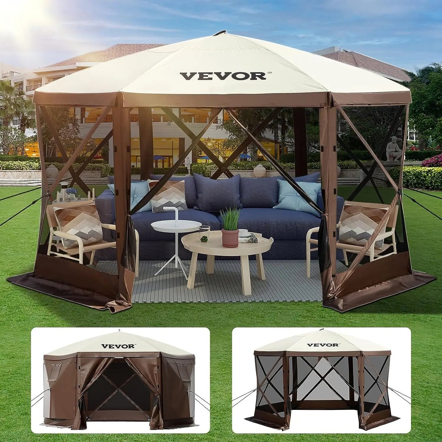 Pro Gear Sporting Goods Waterproof Screen Shelter Canopy