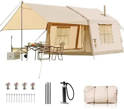 Pro Gear Sporting Goods Inflatable Camping Tent With Pump
