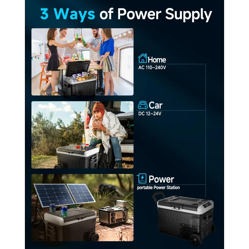 Pro Gear Sporting Goods Portable Car Fridge 12V DC 24V