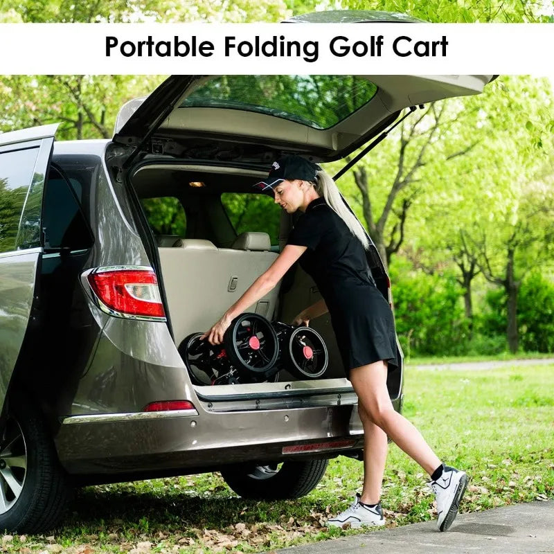 Pro Gear Sporting Goods Tangkula Golf Push Cart Aluminum