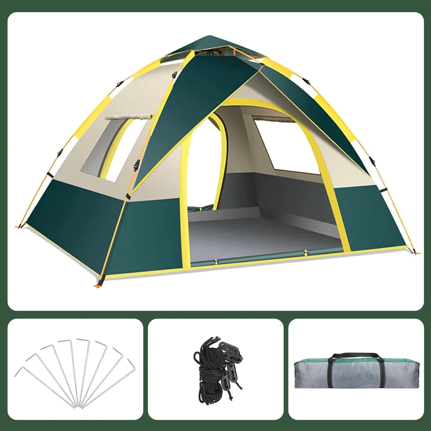 Pro Gear Sporting Goods Lovewe Waterproof Quick Opening Tent
