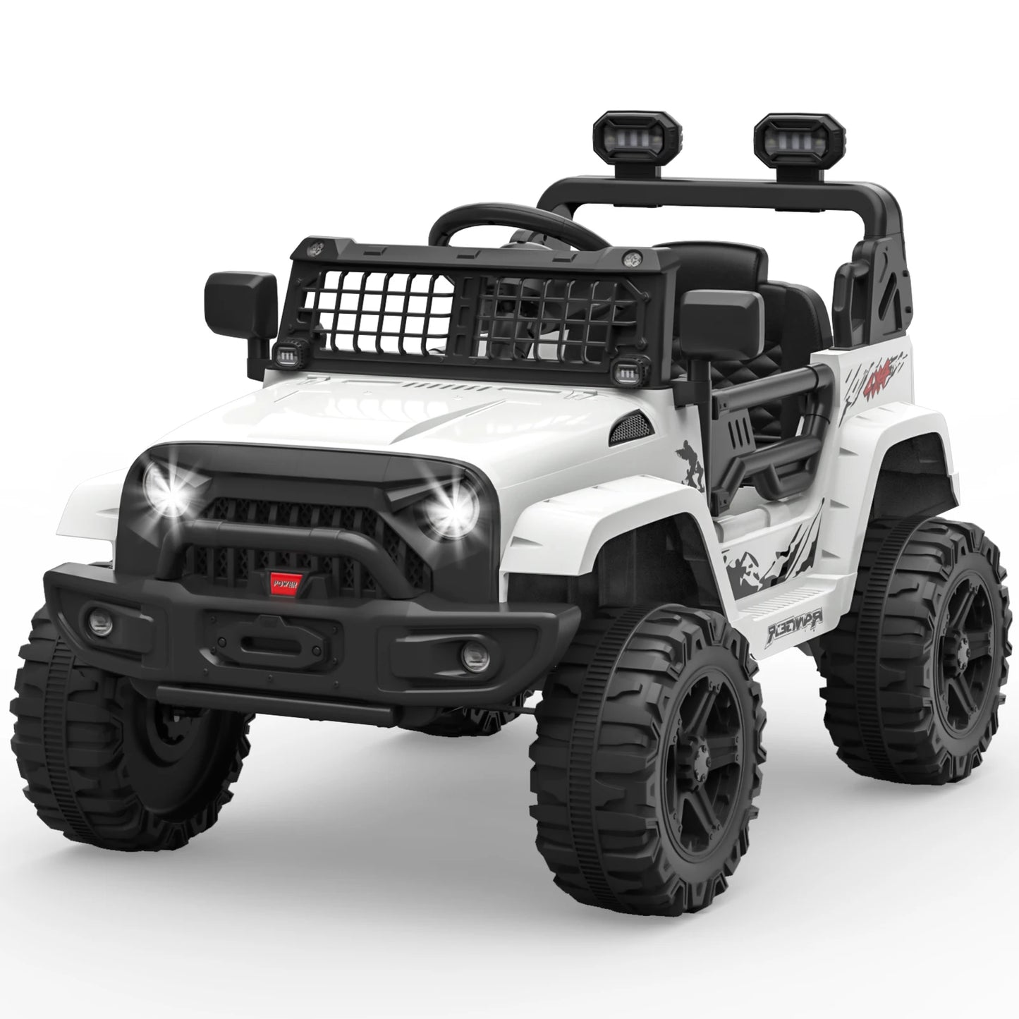 HiMISSE 12V Kids Ride On Car Remote Truck For Children